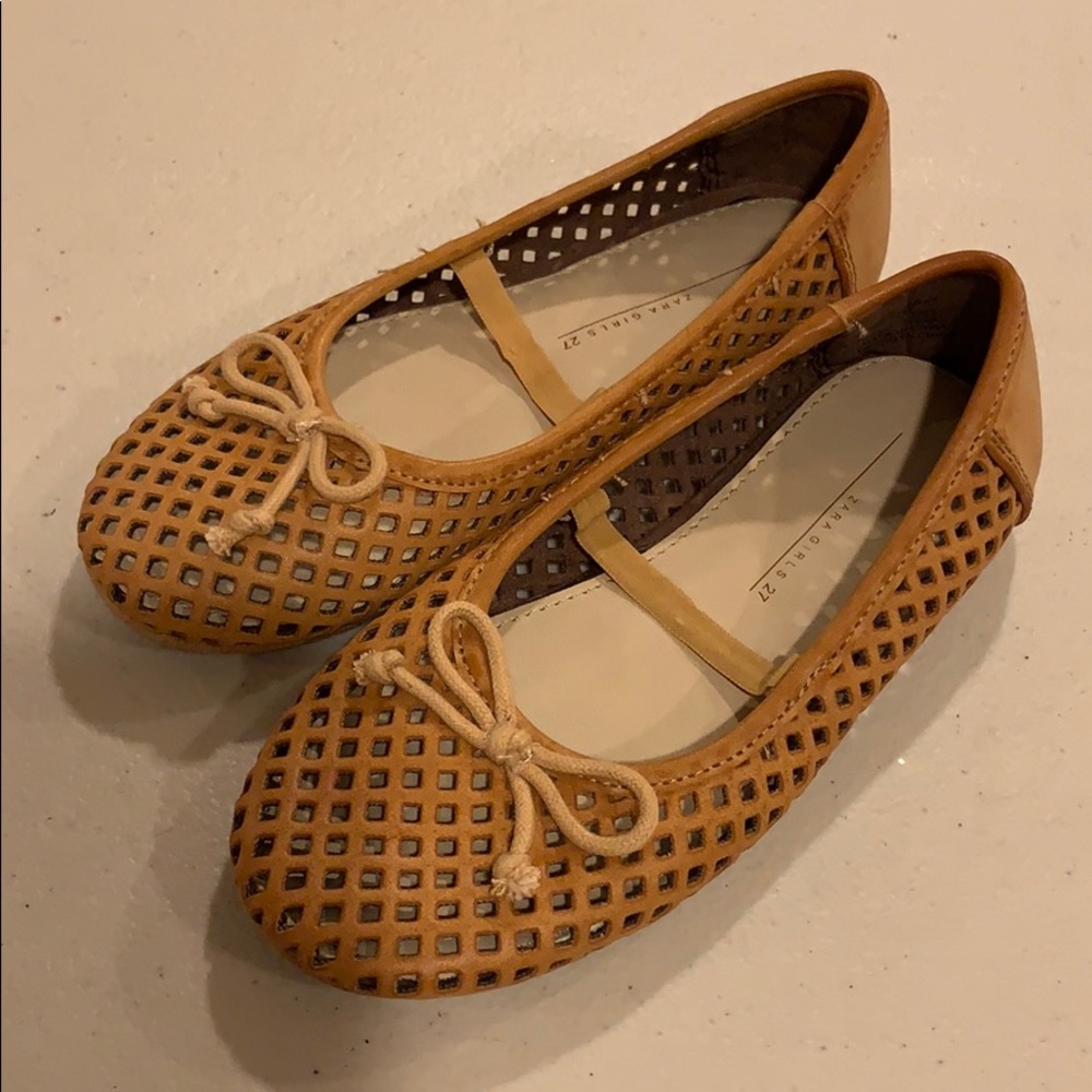 New , never worn Zara girls shoes